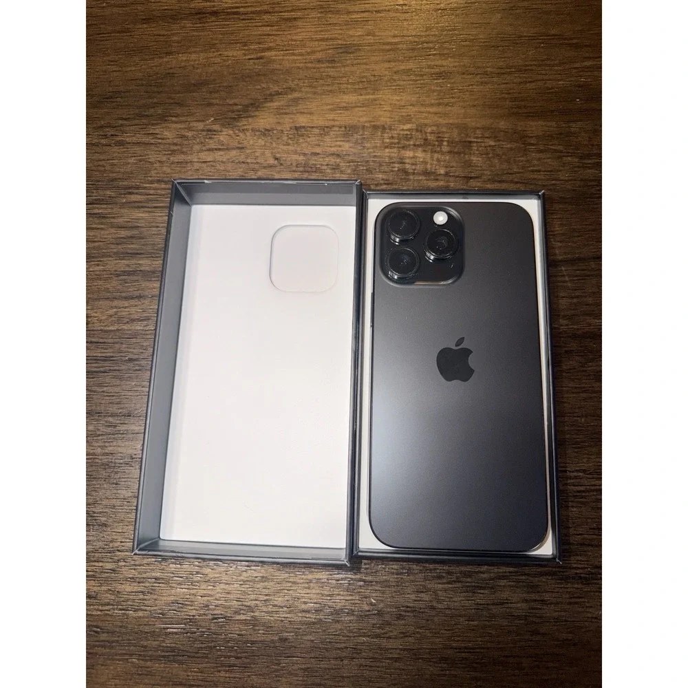 Apple iPhone 16 Pro Max 512GB Graphite Black Unlocked Old Box Cellphone Used
